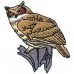 HORNED OWL WILDLIFE BIRD HAT MEN WOMEN BASEBALL CAP Price Embroidery Apparel  eb-25628695